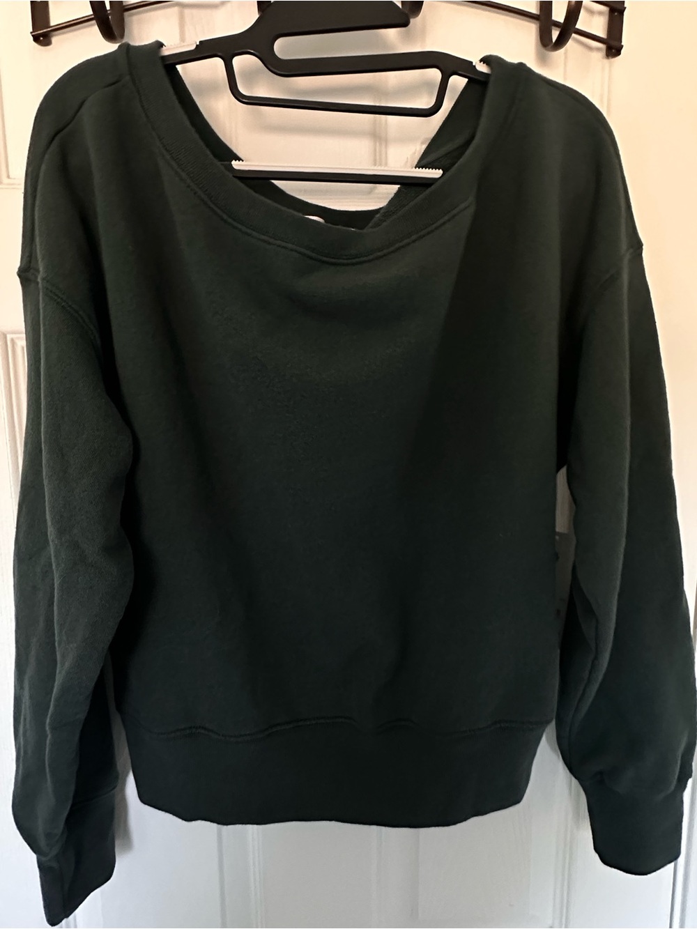 Spiritual Gangster La Vida Off Shoulder - Small- Dark Green NWT